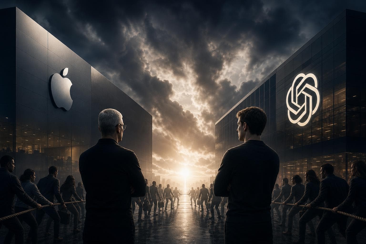 Apple vs OpenAI 2026 : quand les guerres de talents bloquent les IPO